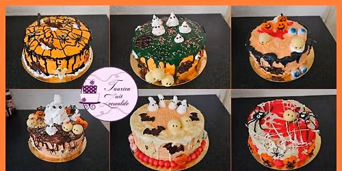 Taartworkshop Halloween dripcake 👻🎃 — open-dag in Zeewolde